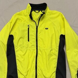 SUGOI Men's Yellow and Black Windbreaker